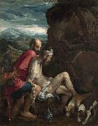 Follower of Jacopo da Ponte The Good Samaritan oil painting reproduction